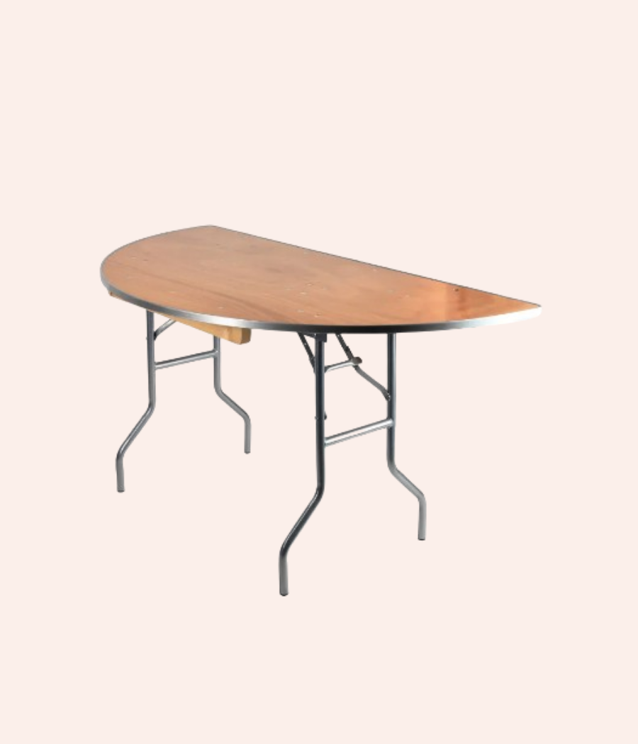 60" Half Moon Table