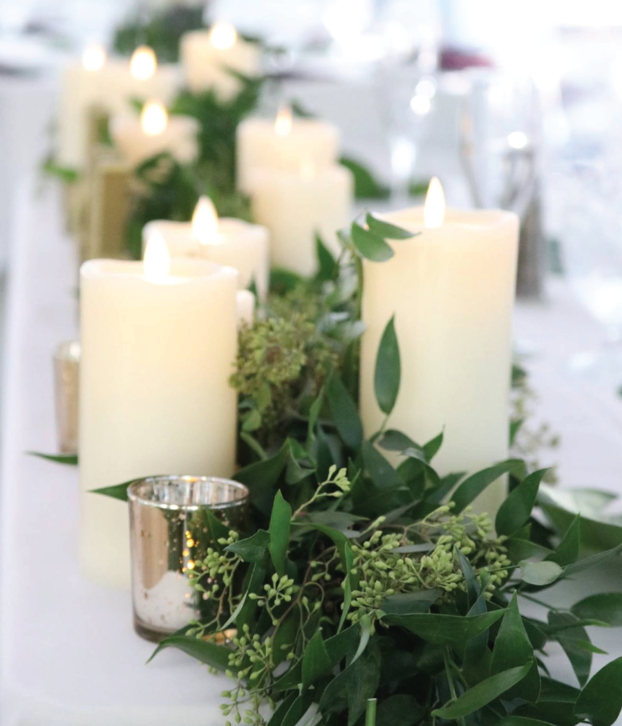 Battery Operated Real Flame Taper Candles