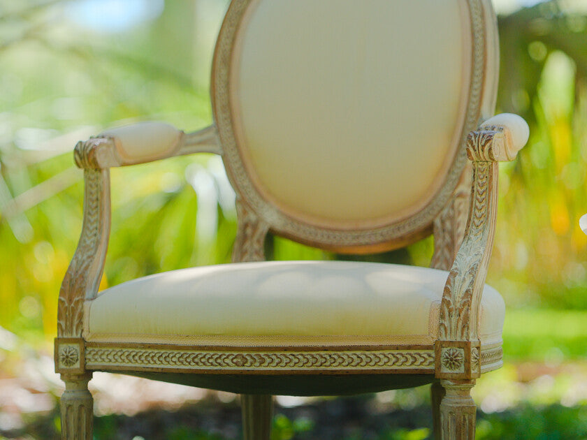 French Provincial Chairs Louis XVI