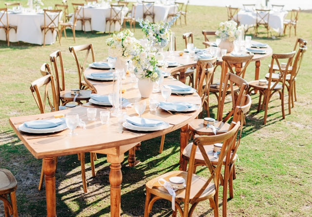 Farmhouse Serpentine Table