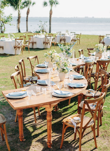 Farmhouse Serpentine Table