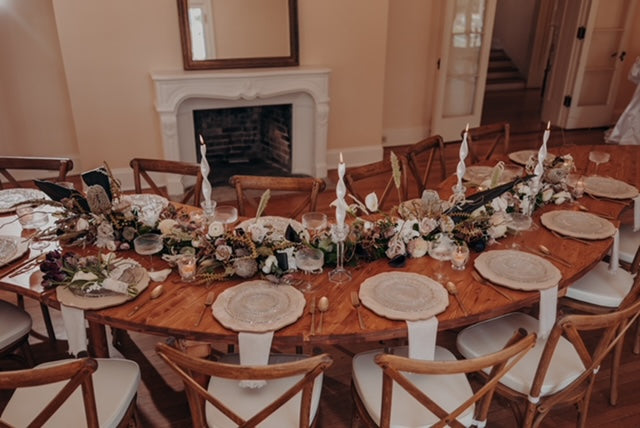 Farmhouse Serpentine Table