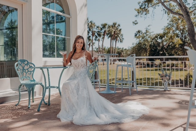 Powder Blue Bistro Set
