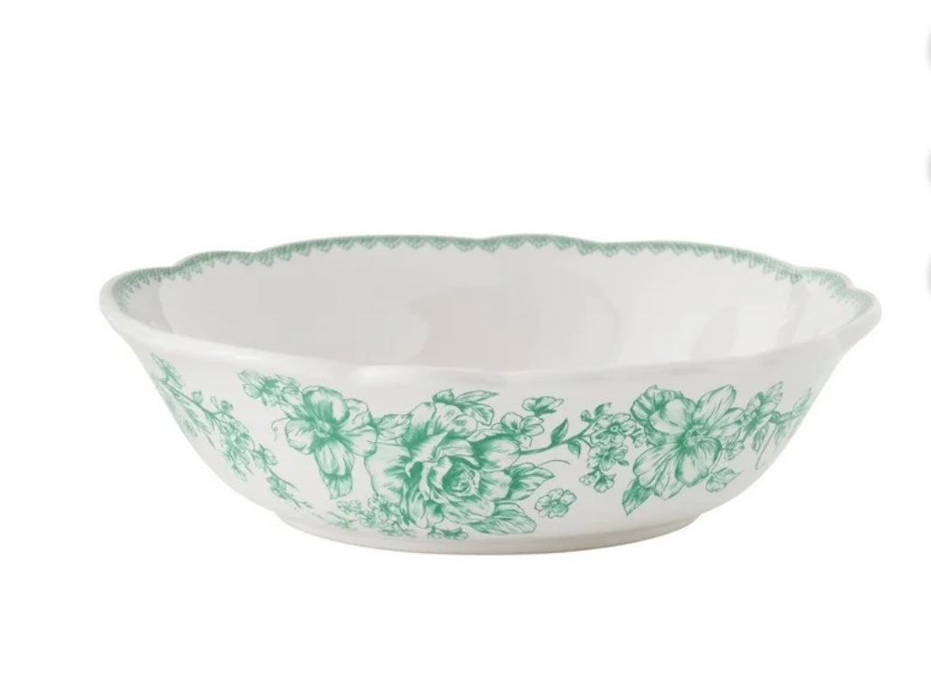 Garden Rose Scalloped Place Setting