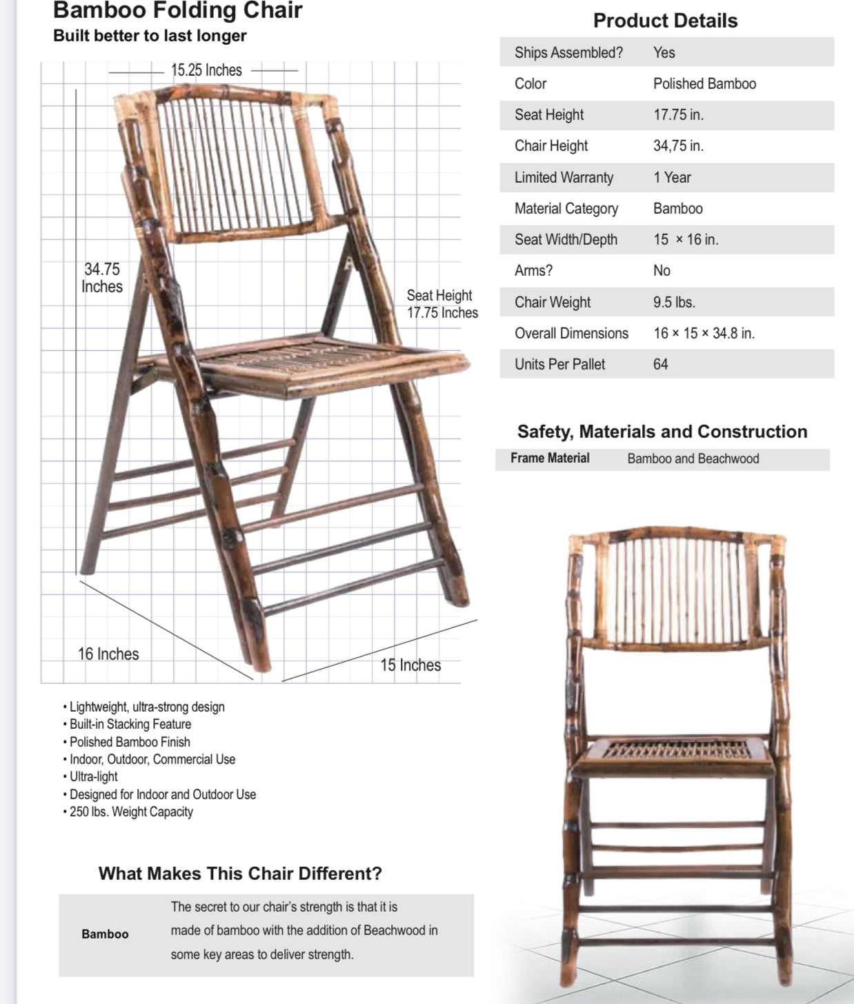 Bamboo Chair