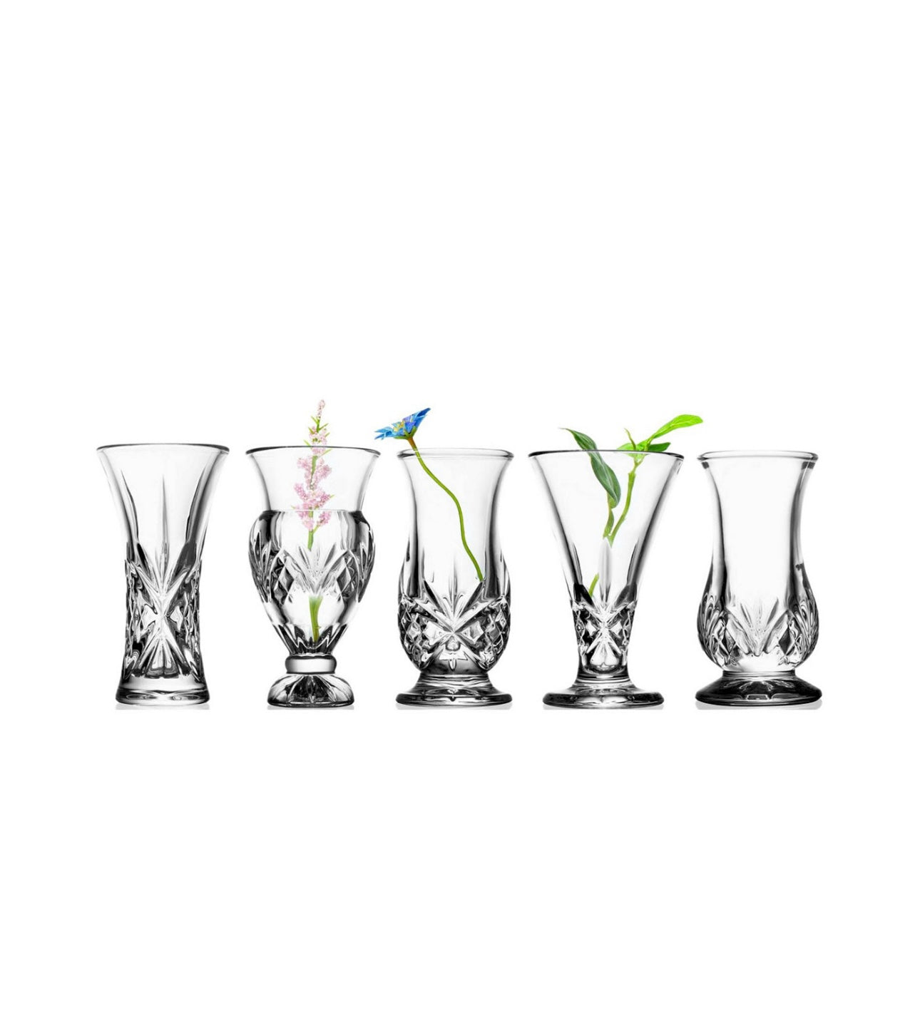 Timeless Elegance Crystal Budvases