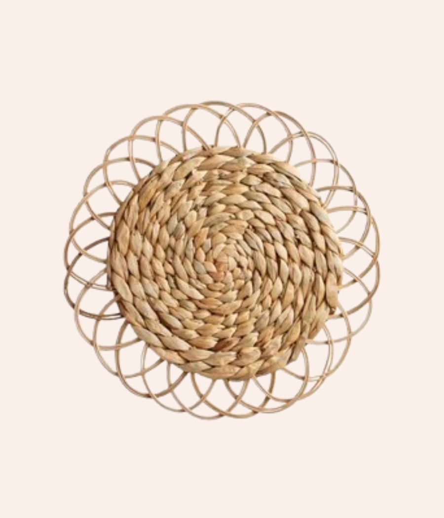 Rattan Natural Charger