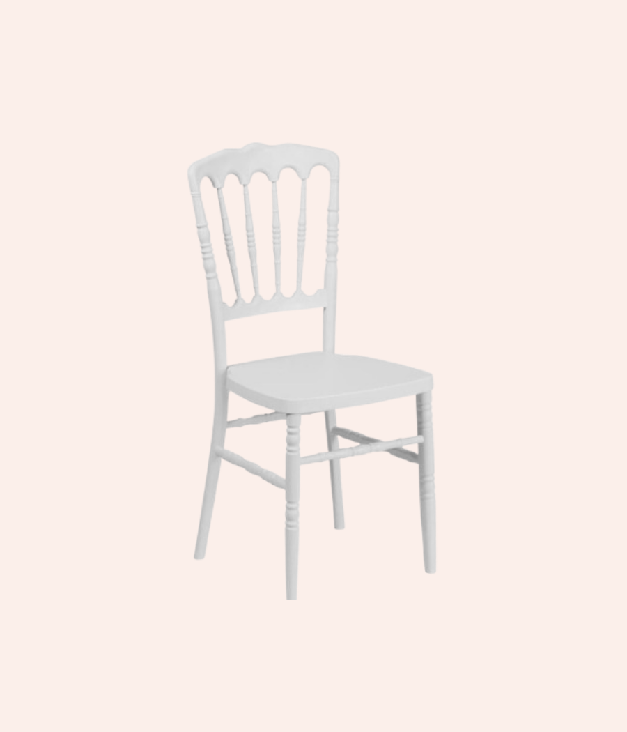 White Napoleon Chair