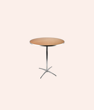 High Top Round Cocktail Table 36"