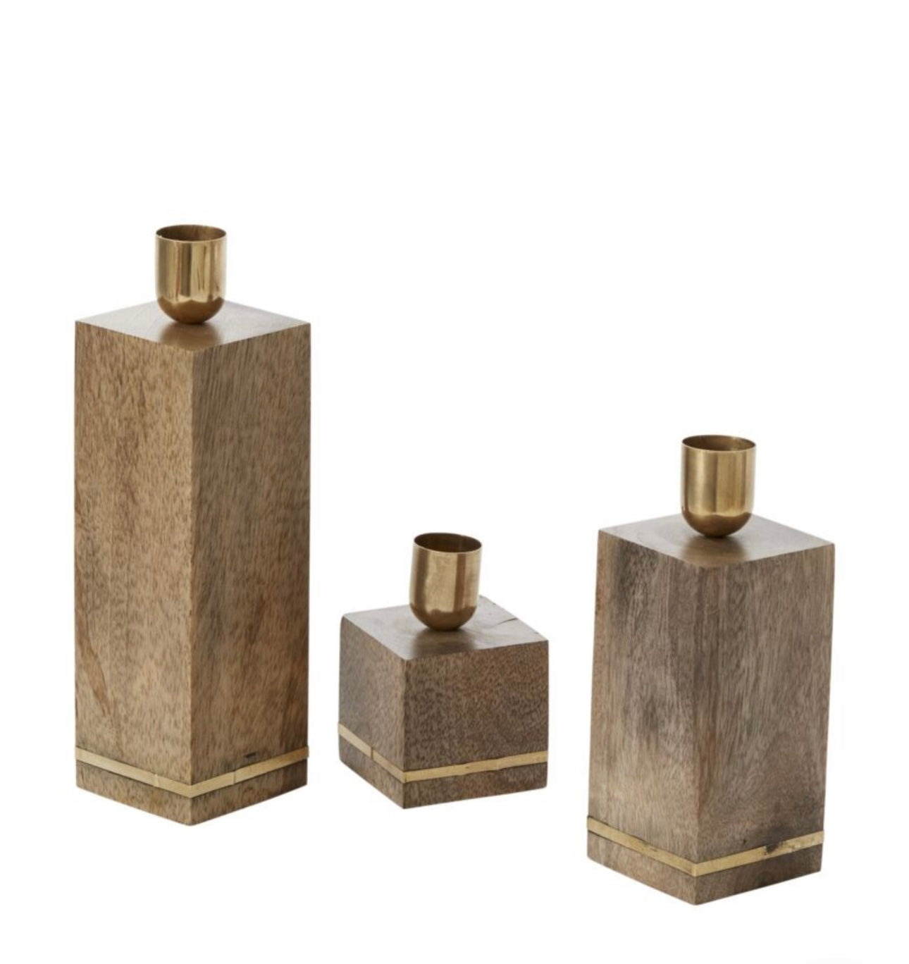 Natural Luxe Candle Holders