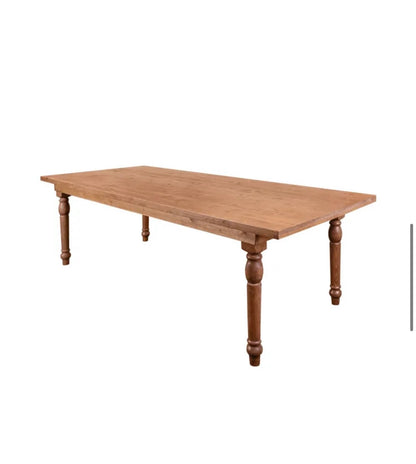 Farm House Solid Wood Table For Weddings & Events