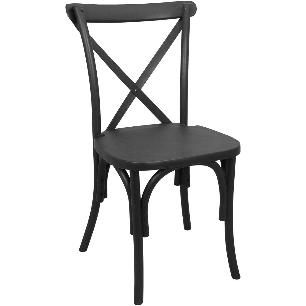 Black Cross Back Chair