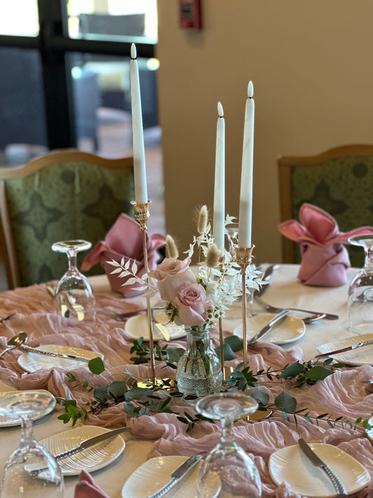 Assorted Vintage Glass Bud Vases