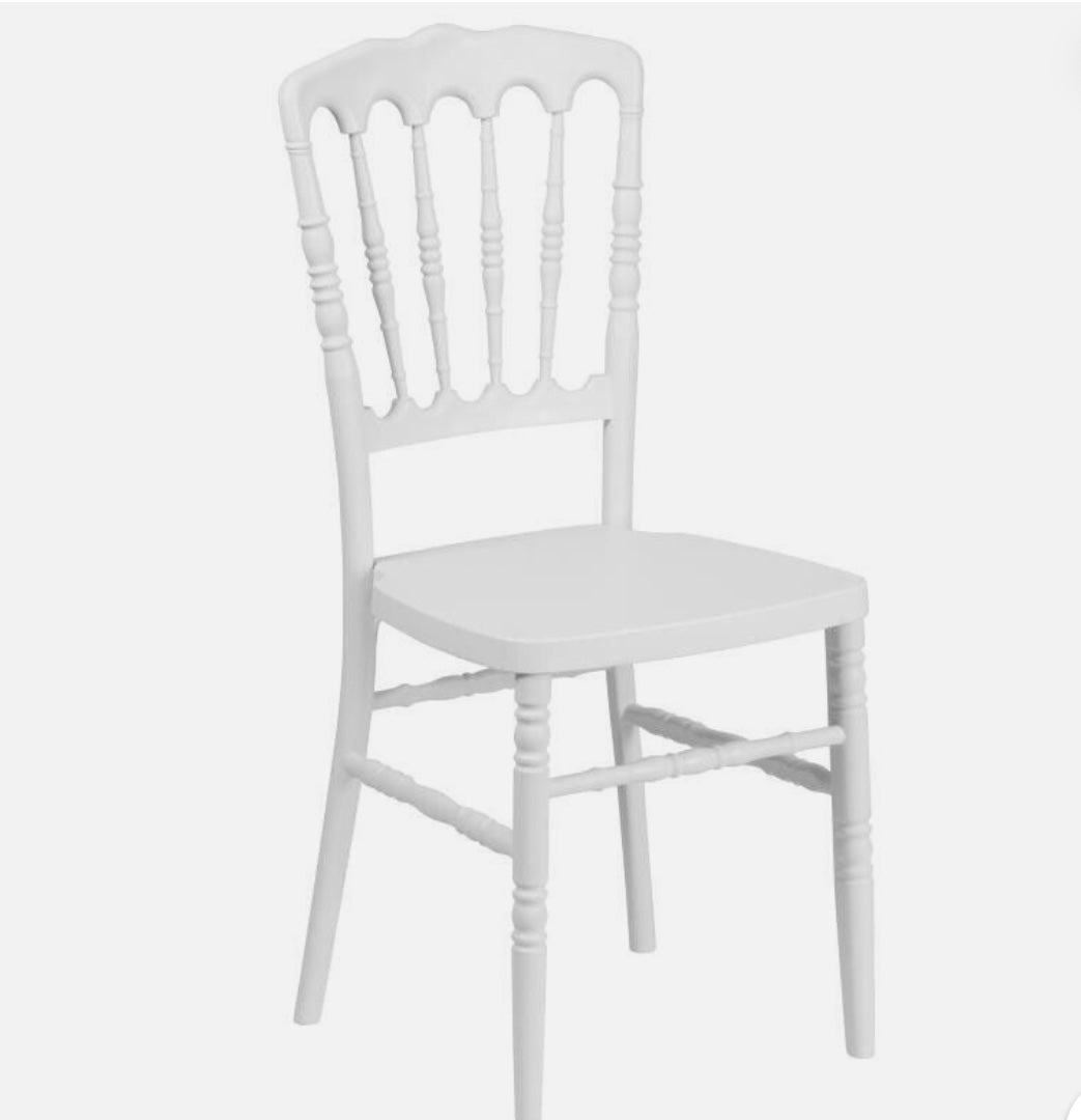 White Napoleon Chair