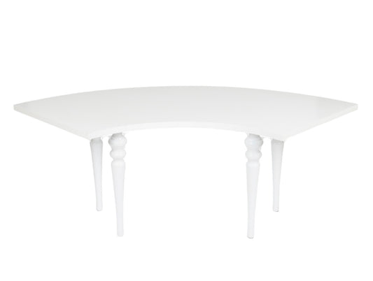 White Serpentine Table