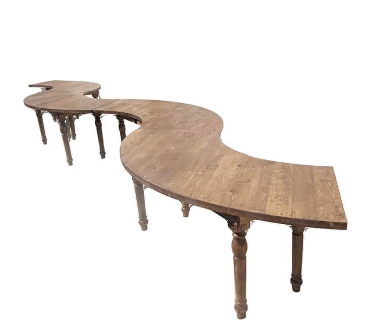 Farmhouse Serpentine Table