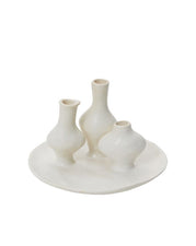 Handcrafted Ceramic Budvase Trio