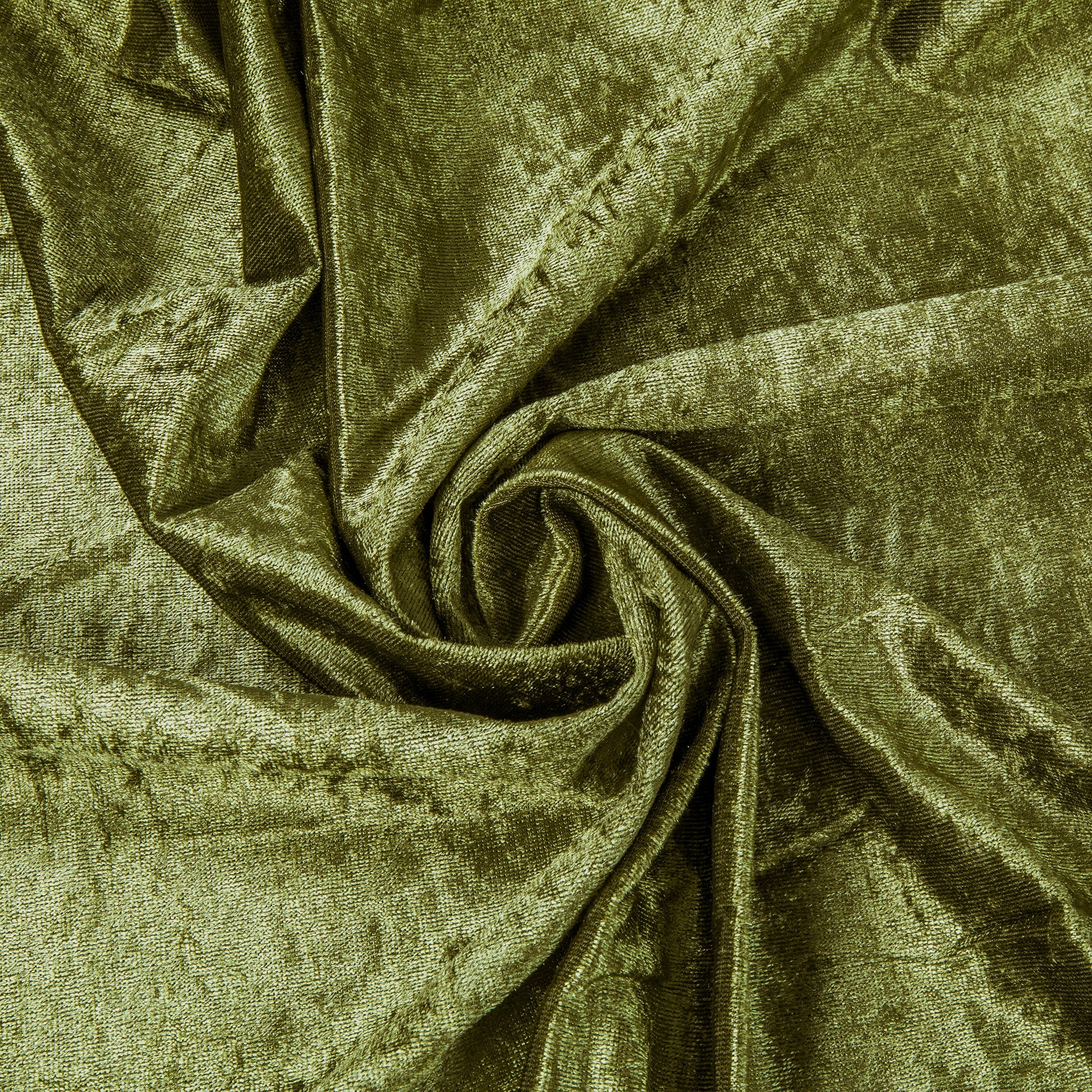 Olive Green Velvet Rectangular Tablecloth