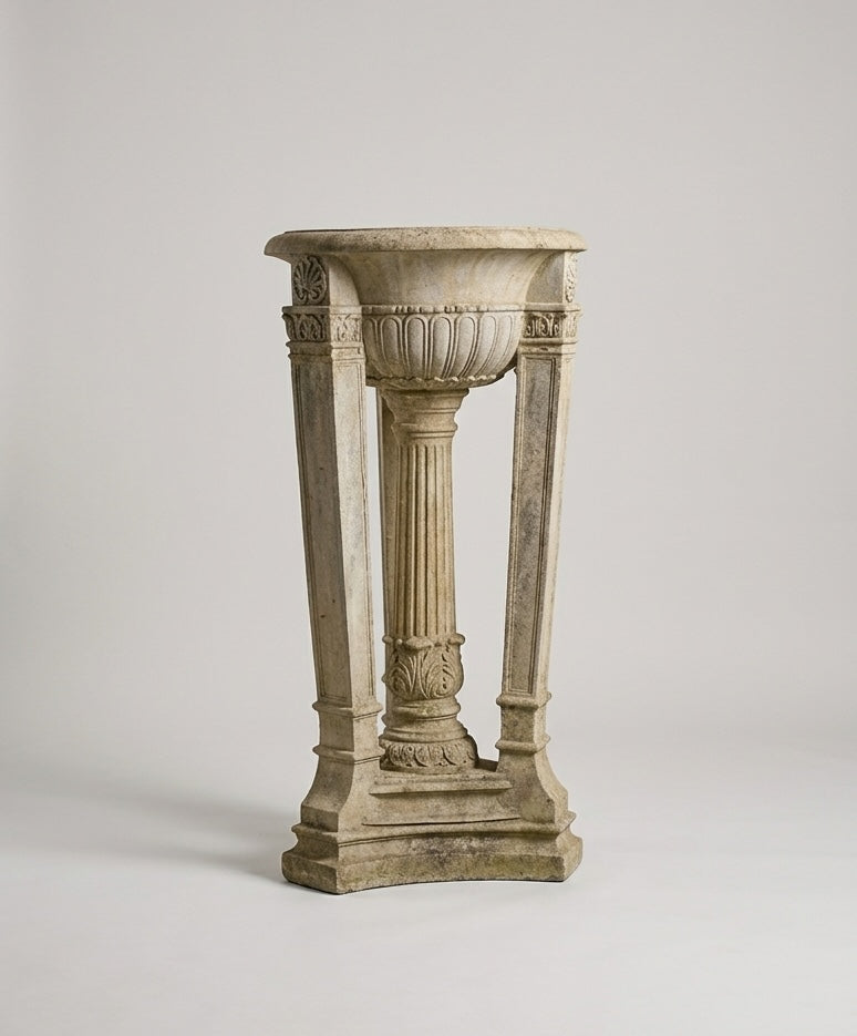 Classical Tripod Stone Urn