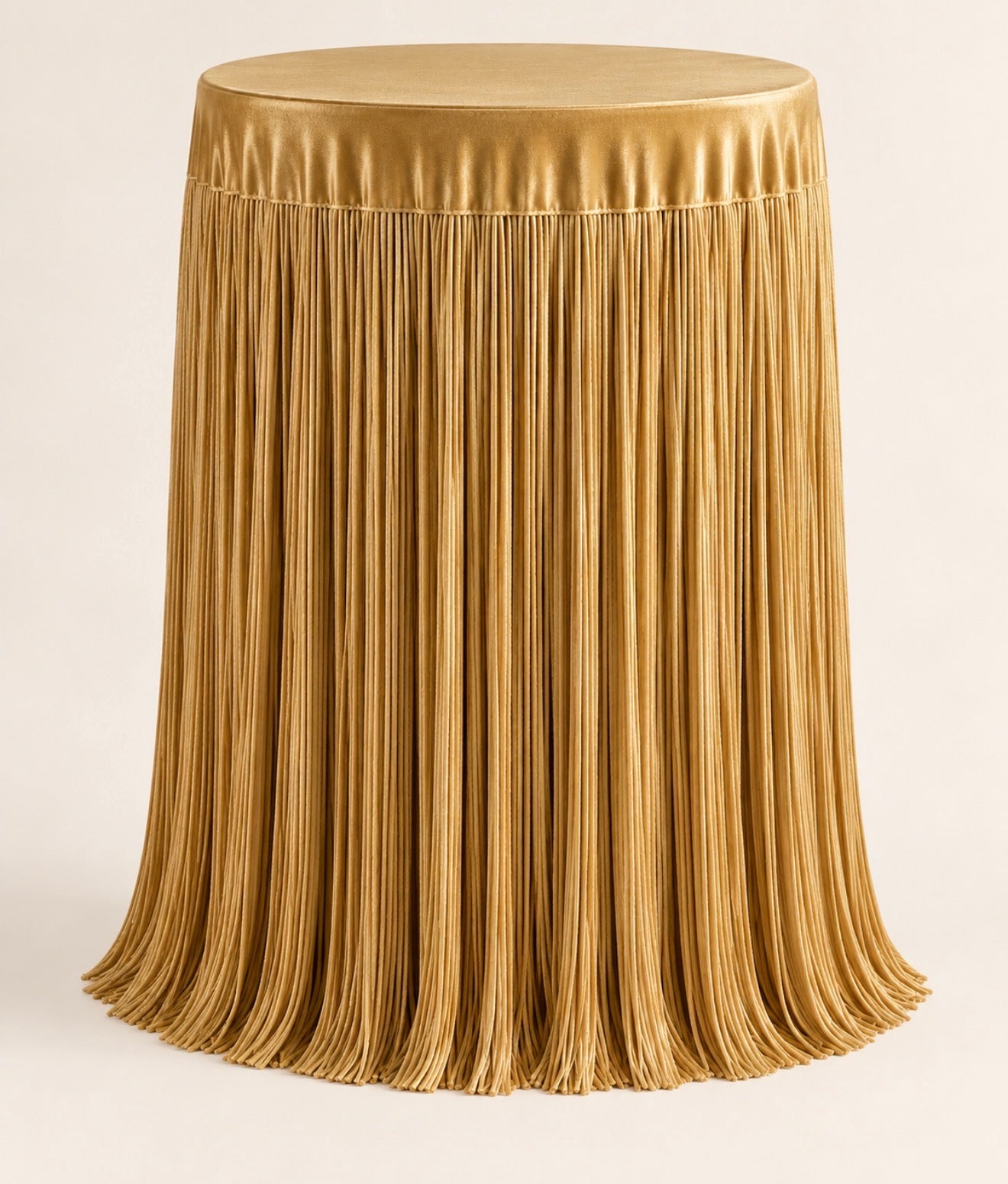 Handmade Fringe Cocktail Tablecloth