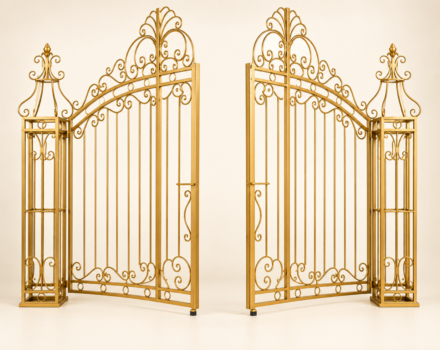 Gold Ornate Ceremony Gate